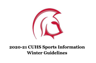 20-21 CUHS Sports Winter Guidelines