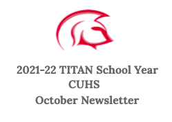 CUHS October Newsletter