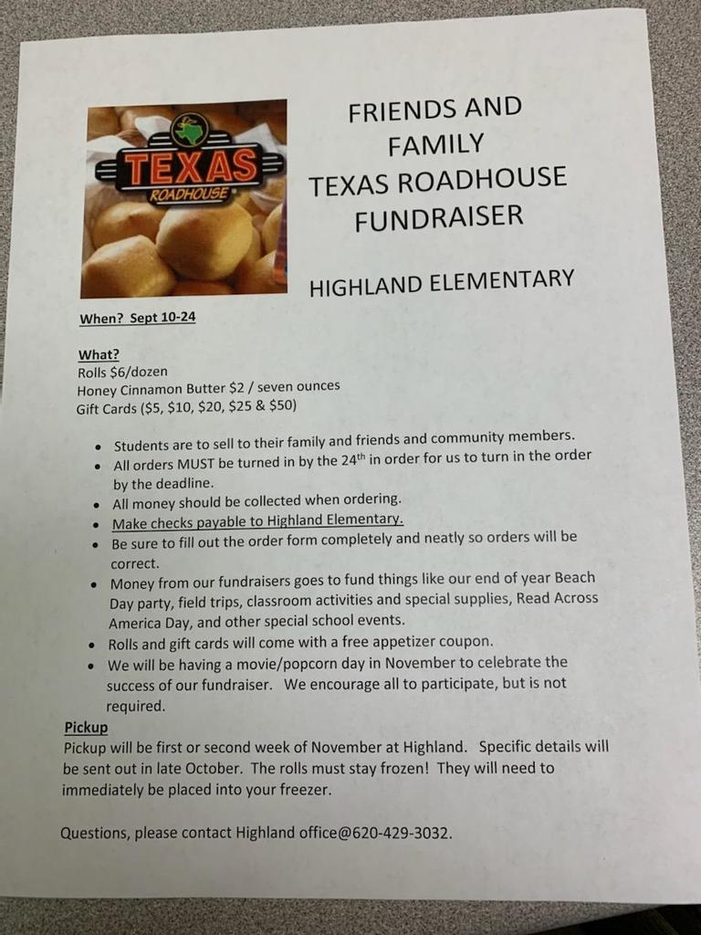 TX Roadhouse Fundraiser