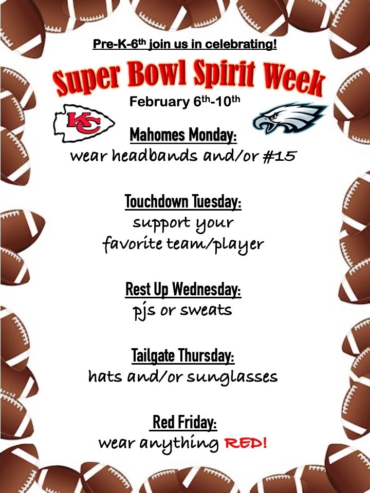 Super Bowl Spirit Week